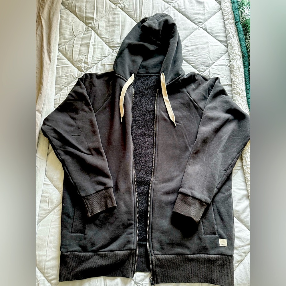 Vuori Women’s Restore Hoodie Washed Black XS